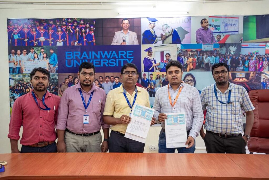 MOU WITH BRAINWARE UNIVERSITY